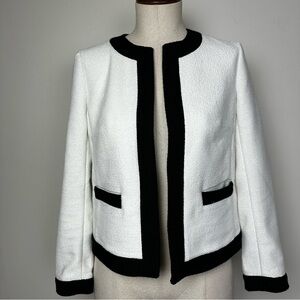 Ann Taylor Collarless Blazer